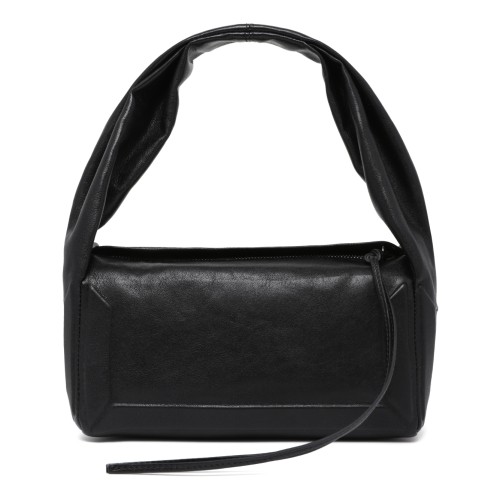 Maison Margiela Black Leather Shoulder Bag.