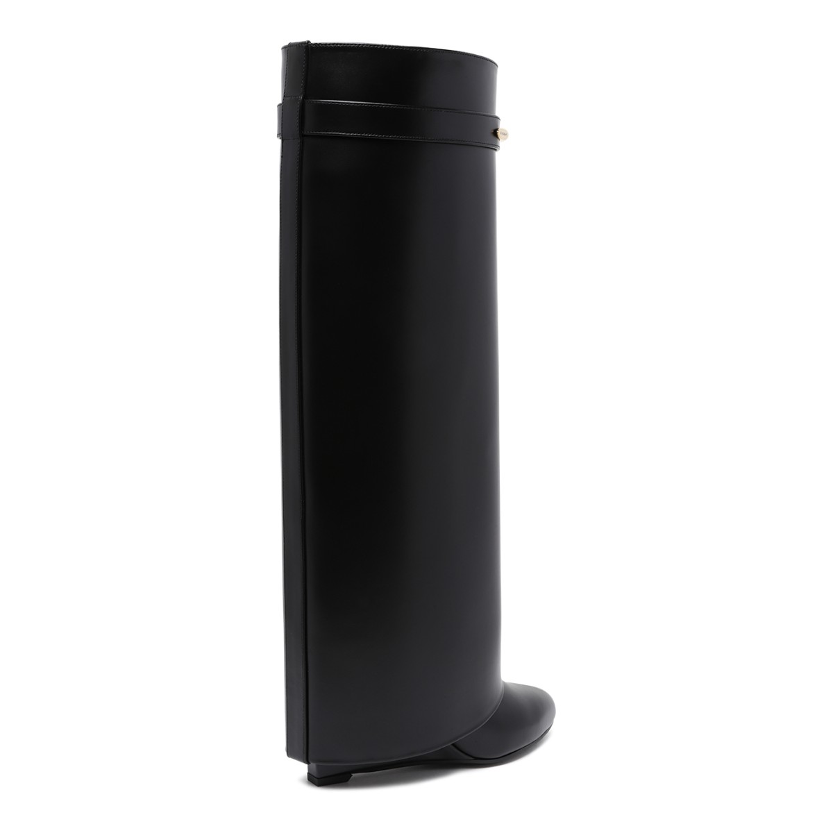 Givenchy Black Rubber Rain Boots.