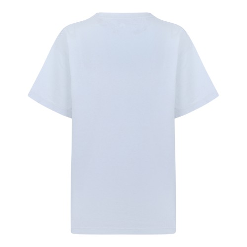Maison Margiela White Cotton Graphic T-Shirt.