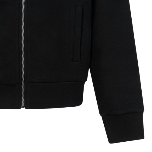 Givenchy Black Zip-Up Jacket.