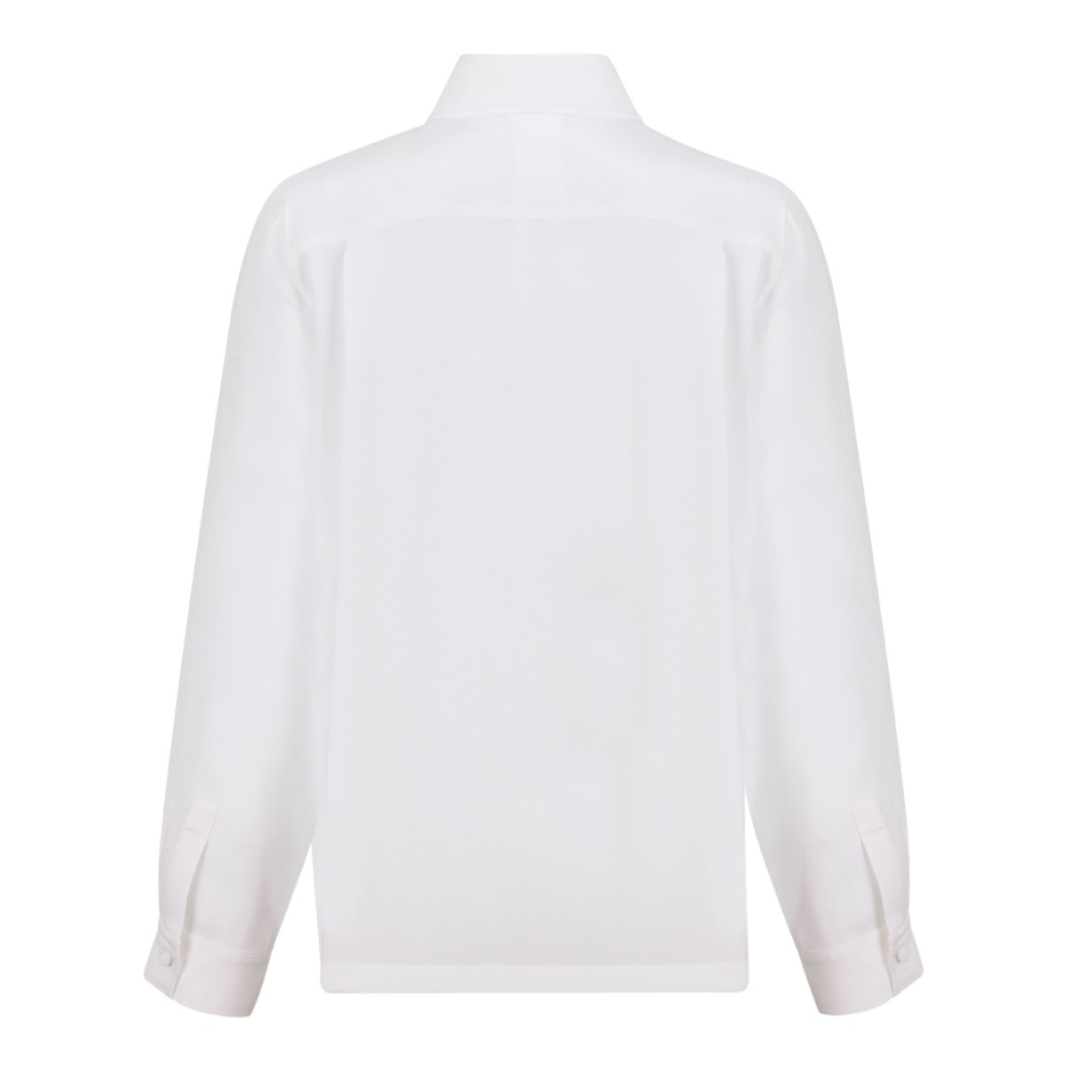 Max Mara White Silk Shirt.