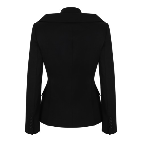 Alexander McQueen Black Tailored Blazer. 2