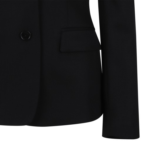 Alexander McQueen Black Tailored Blazer.