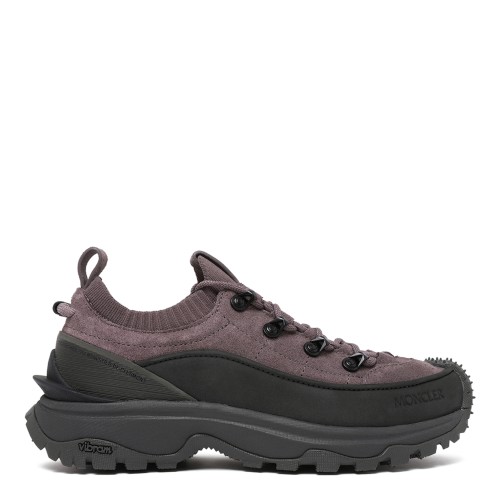 Moncler Purple Technical Hiking Sneakers.
