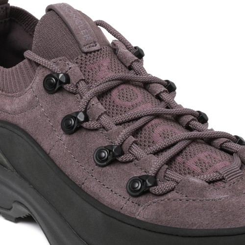 Moncler Purple Technical Hiking Sneakers.