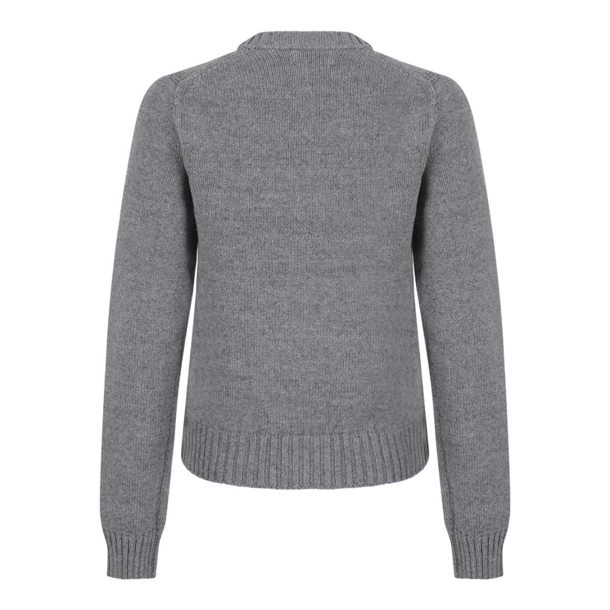 Polo Ralph Lauren Grey Flag Wool Sweater.