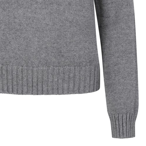 Polo Ralph Lauren Grey Flag Wool Sweater.