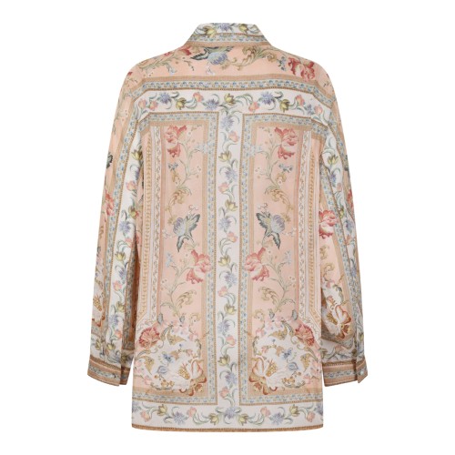 Zimmermann Floral Print Silk Shirt. 2