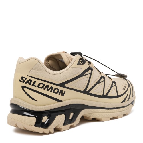 Salomon Beige Technical Trail Running Sneakers.