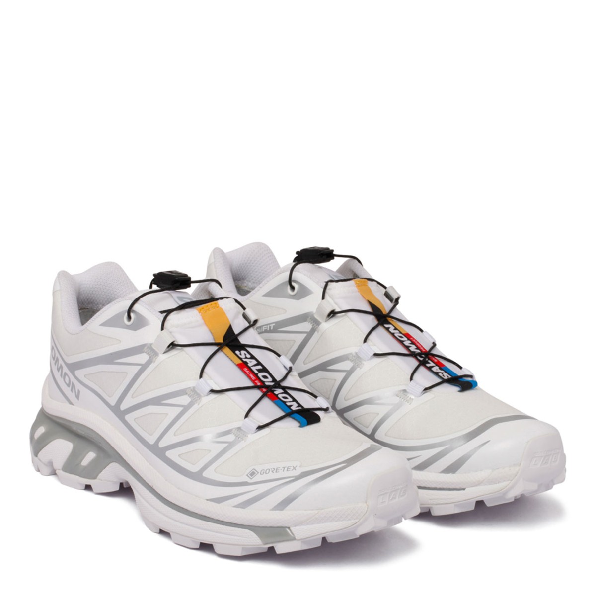 Salomon White XT-6 GTX Sneakers.