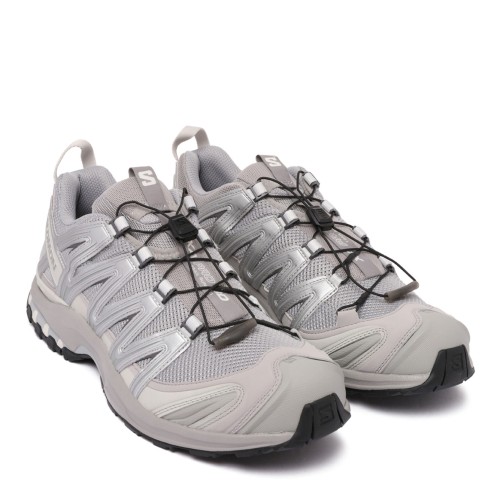Salomon XA Pro 3D Alloy Silver Lunar Rock Sneakers. 2