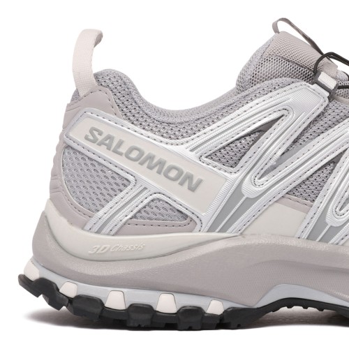 Salomon XA Pro 3D Alloy Silver Lunar Rock Sneakers.