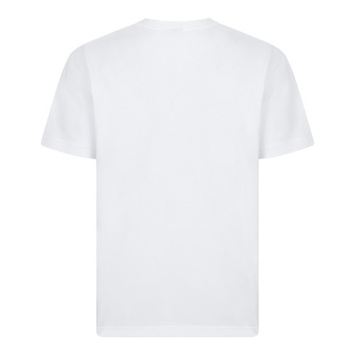 Mackage White Cotton Logo T-Shirt. 2