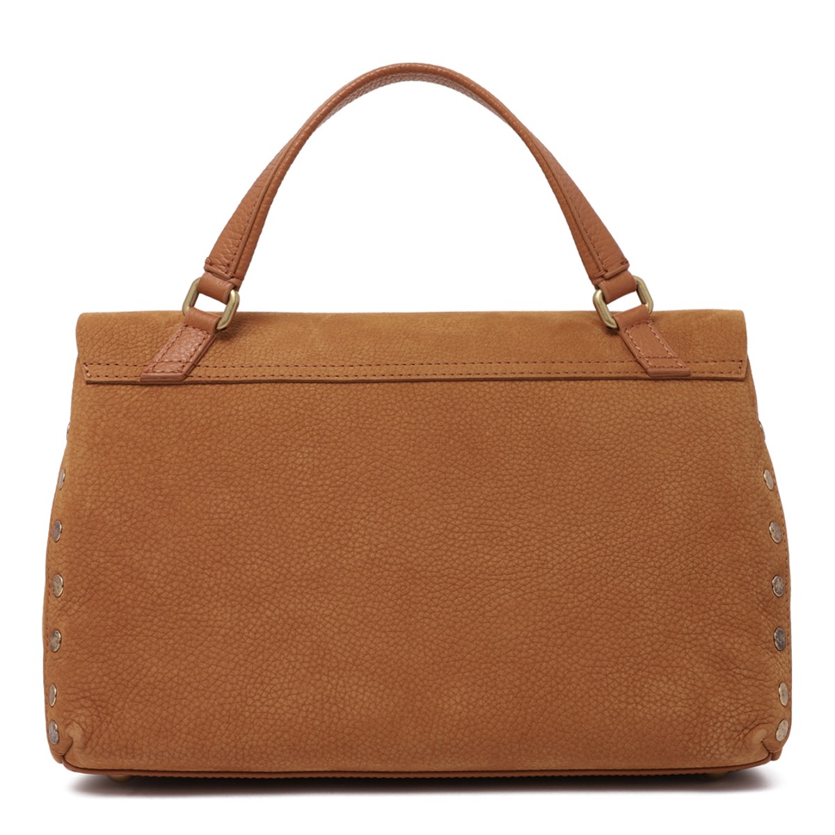 Zanellato Brown Postina Leather Handbag.