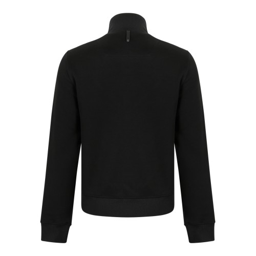 Mackage Black Hybrid Down Jacket. 2