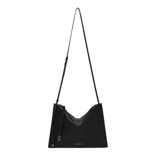 Givenchy Black Leather Shoulder Bag.