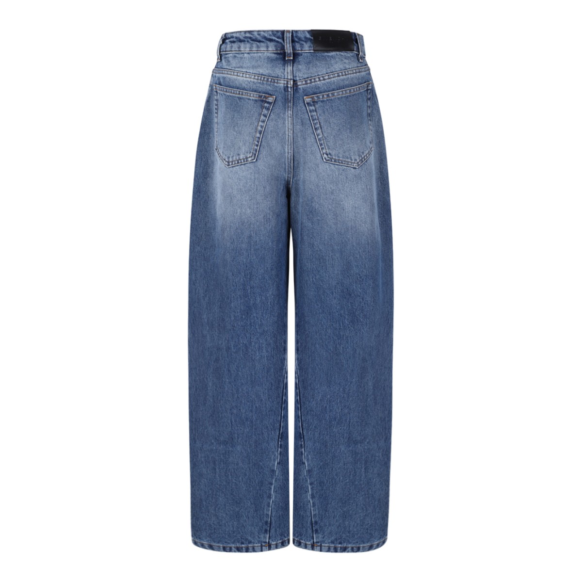 Givenchy Blue Wide-Leg Denim Jeans.