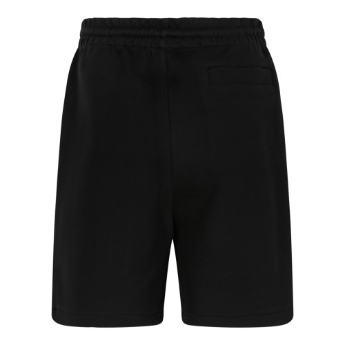 Mackage Black Cotton Drawstring Shorts.