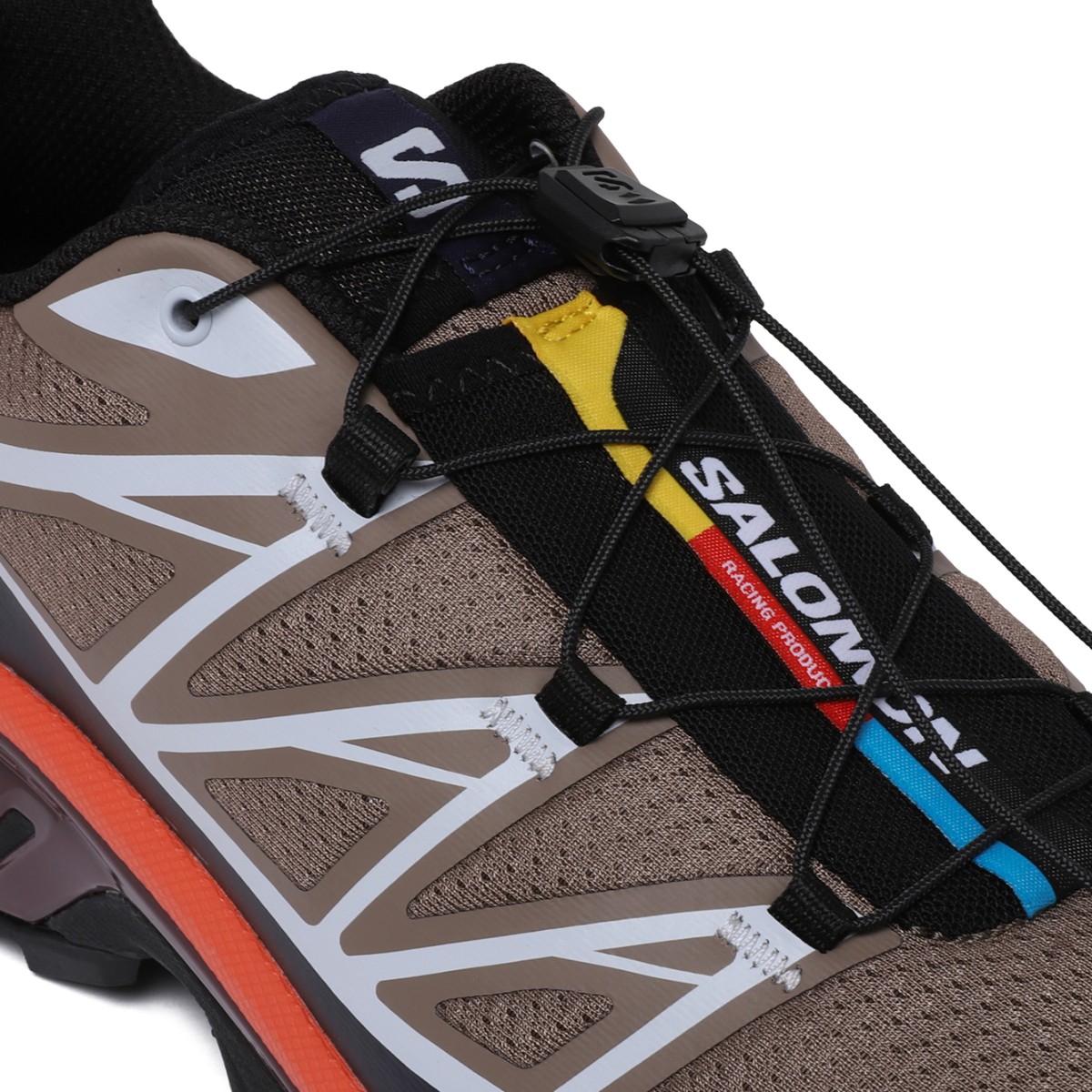 Salomon XT-6 Brown Technical Trail Running Sneakers.