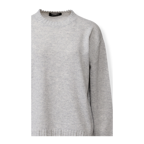Fabiana Filippi Light Grey Wool Sweater.