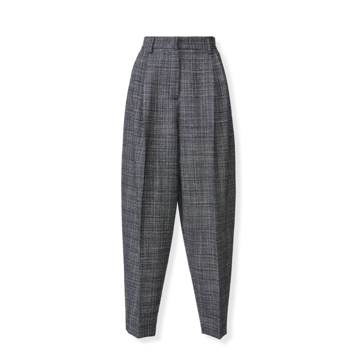 Fabiana Filippi Grey Check Tailored Trousers.