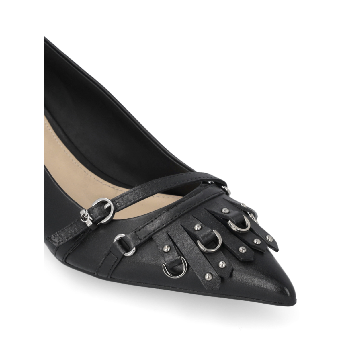 Pinko Black Leather Pumps.