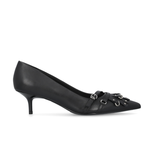 Pinko Black Leather Pumps.