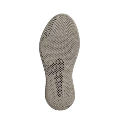 Adidas Beige Slip-On Knit Sneakers.