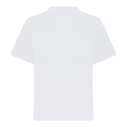 Versace White Logo Cotton T-Shirt. 2