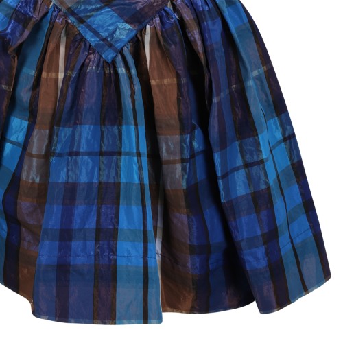 Vivienne Westwood Blue Tartan Mini Dress.