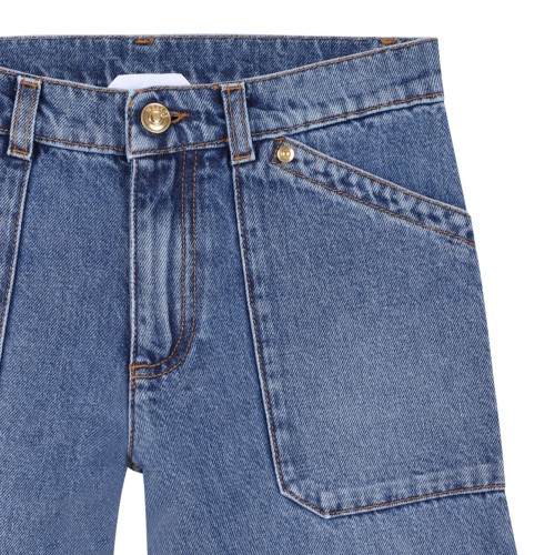 Versace Wide-Leg Denim Jeans.