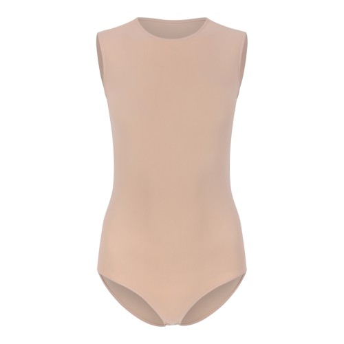 Maison Margiela Nude Sleeveless Bodysuit.