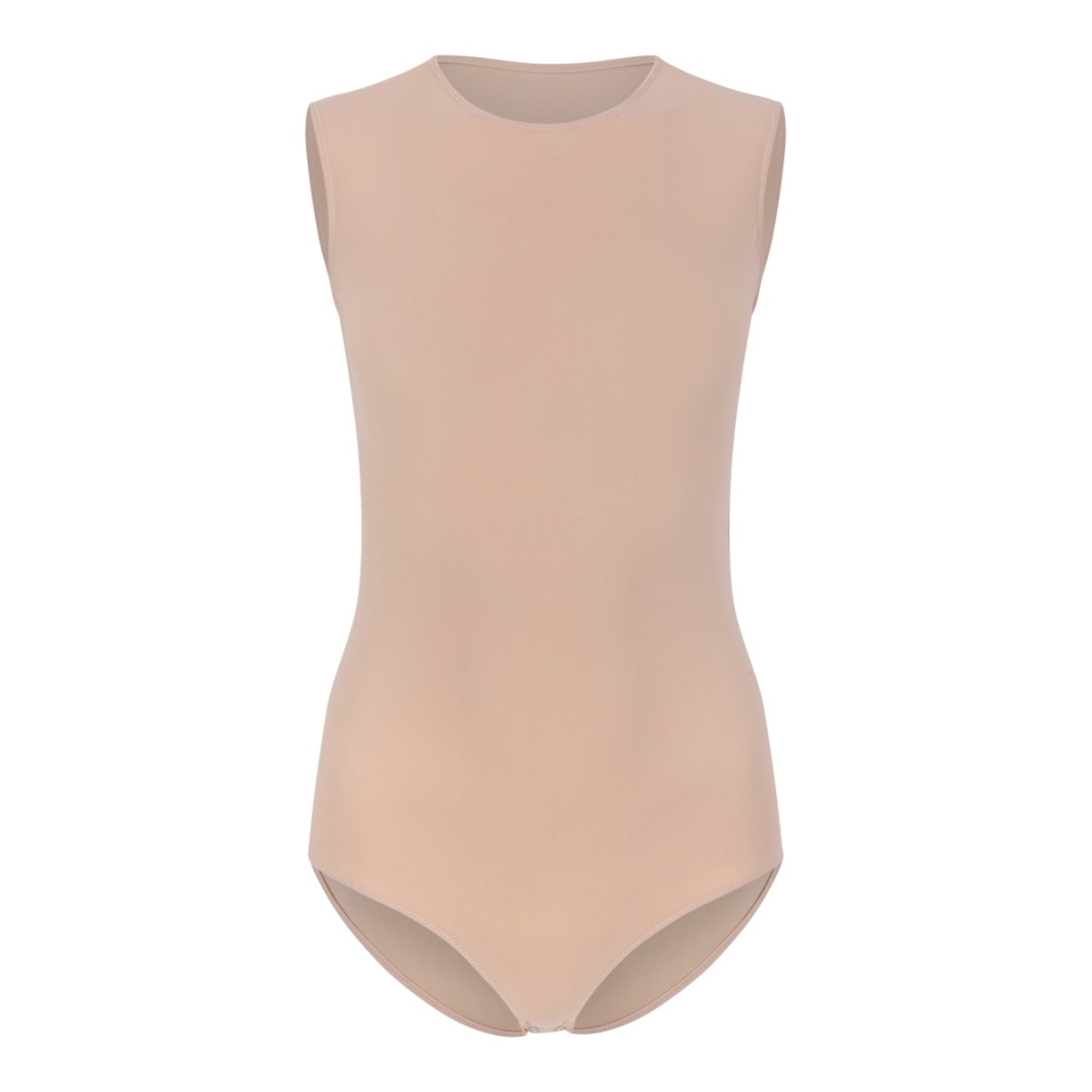 Maison Margiela Nude Sleeveless Bodysuit.