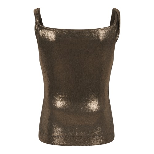 Vivienne Westwood Metallic Draped Top. 2