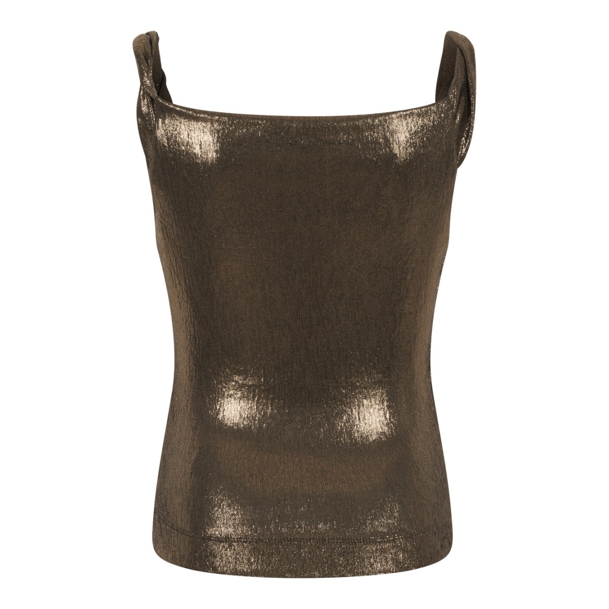 Vivienne Westwood Metallic Draped Top.