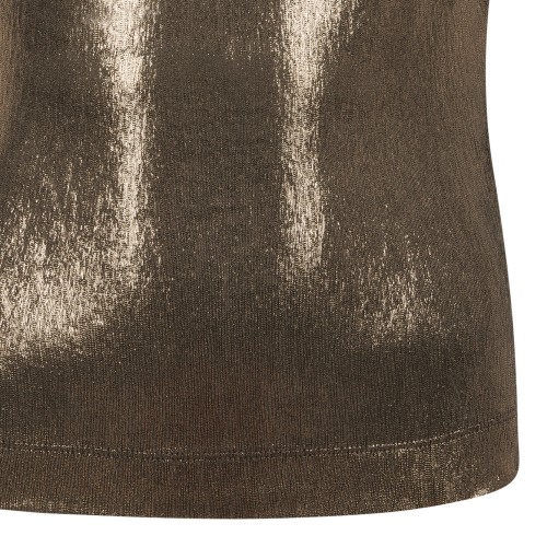 Vivienne Westwood Metallic Draped Top.
