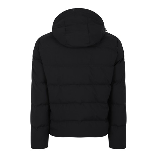 Paul & Shark Black Hooded Technical Jacket. 2