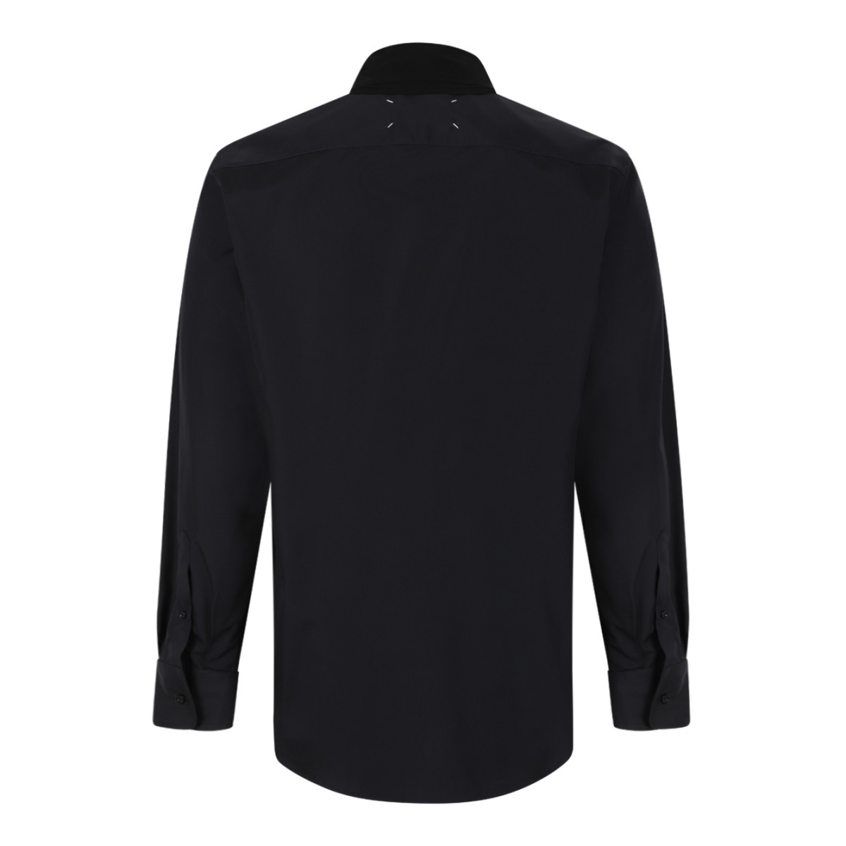 Maison Margiela Black Cotton Shirt.