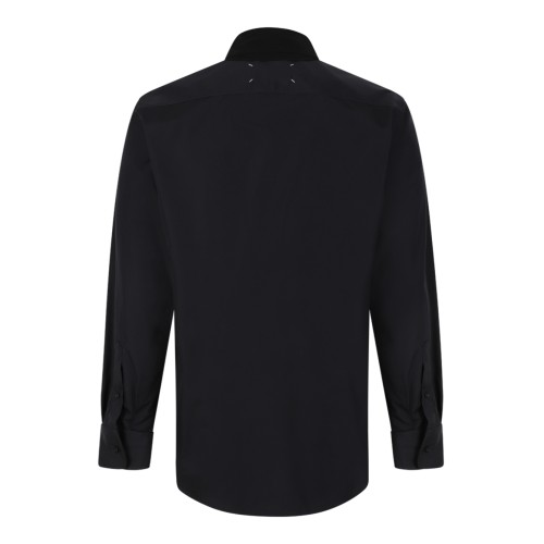 Maison Margiela Black Cotton Shirt.