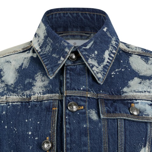 Vivienne Westwood Bleached Denim Jacket.