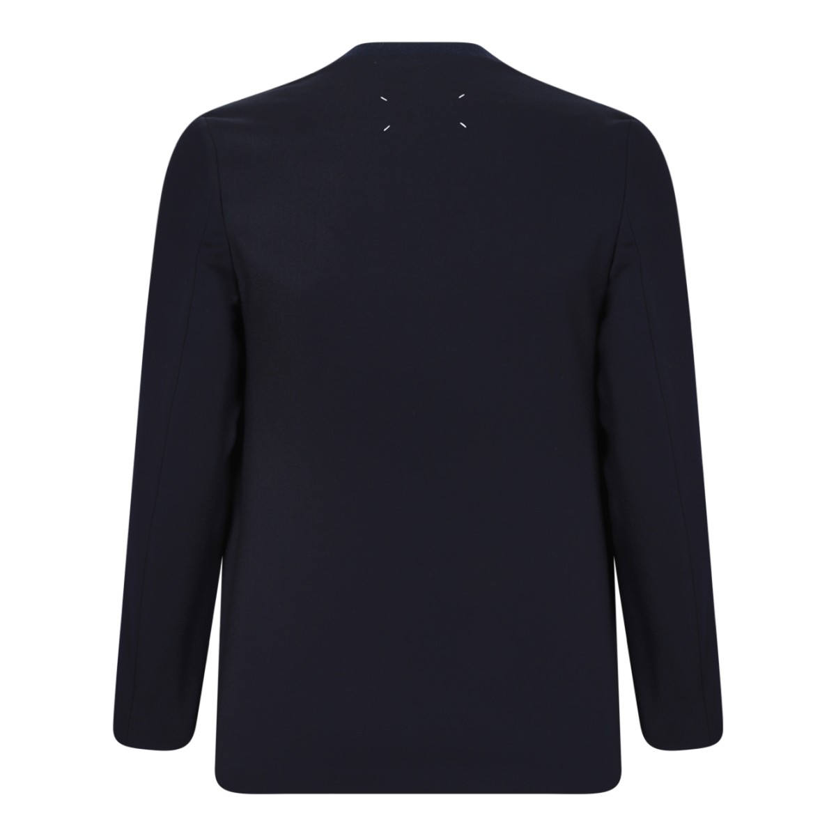 Maison Margiela Navy Open-Front Blazer.