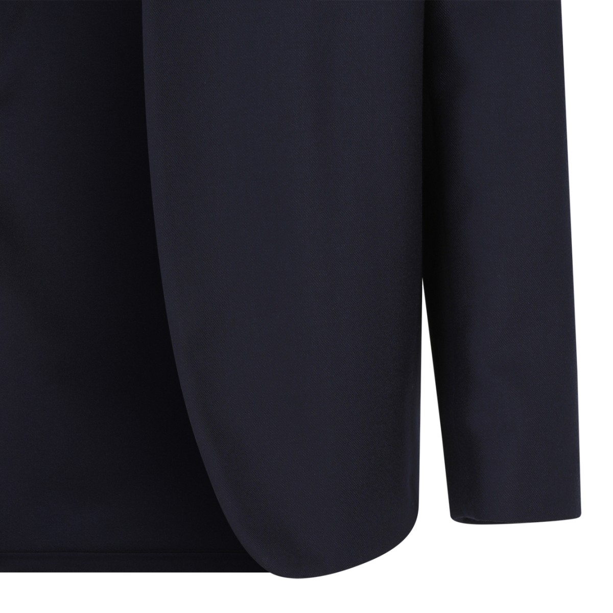Maison Margiela Navy Open-Front Blazer.