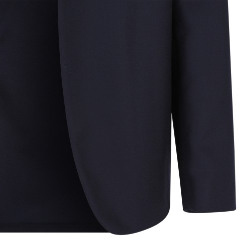 Maison Margiela Navy Open-Front Blazer.