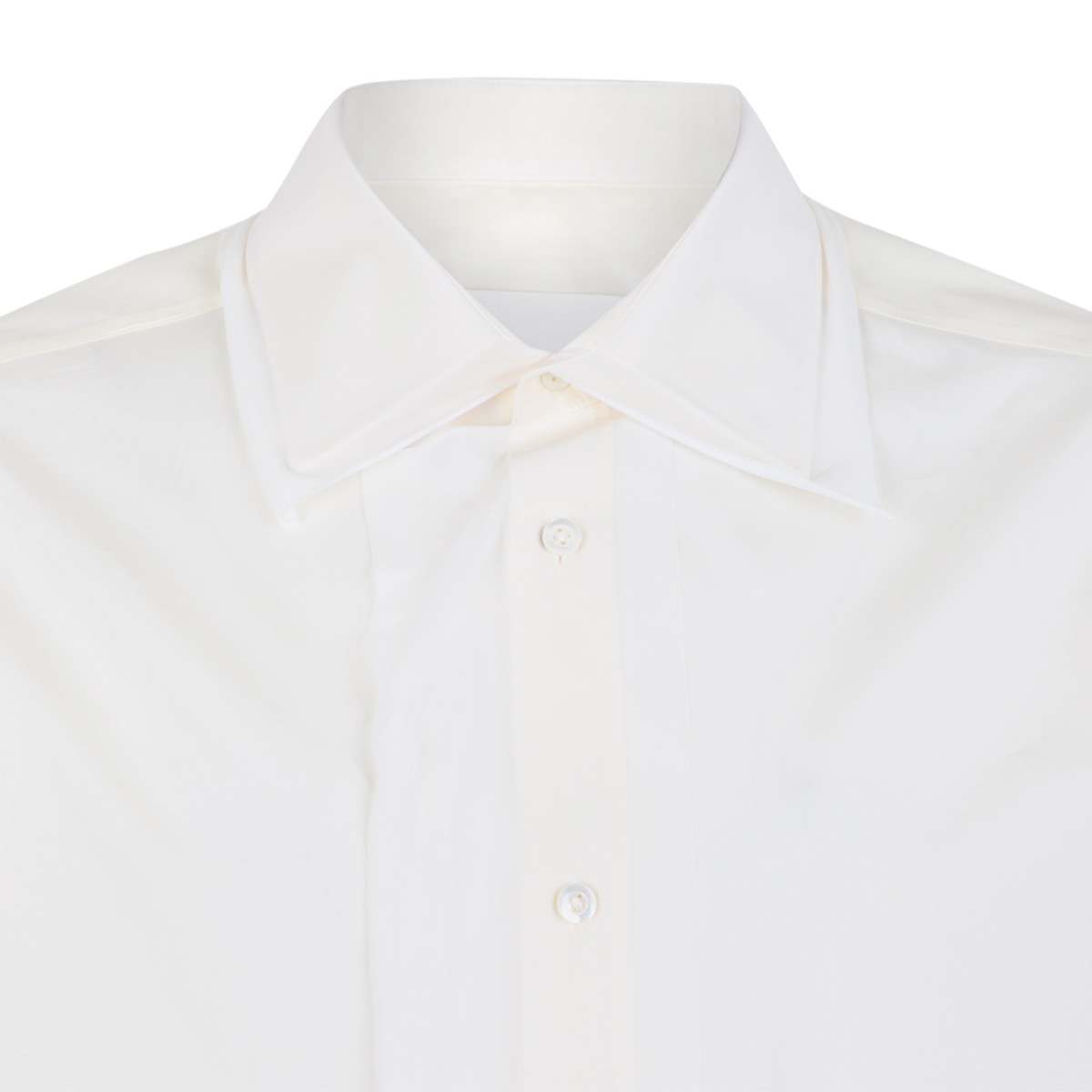 Maison Margiela White Cotton Shirt.