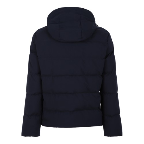 Paul & Shark Navy Hooded Technical Jacket. 2
