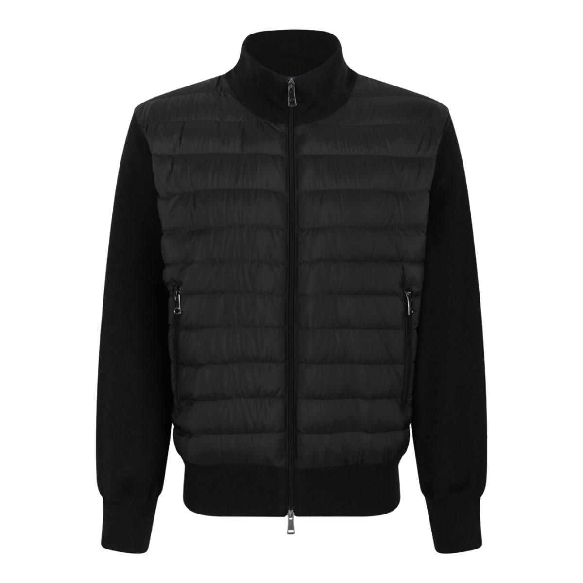 Paul & Shark Navy Hybrid Zip-Up Cardigan.