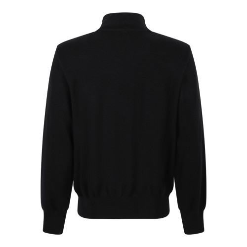 Paul & Shark Navy Hybrid Zip-Up Cardigan. 2