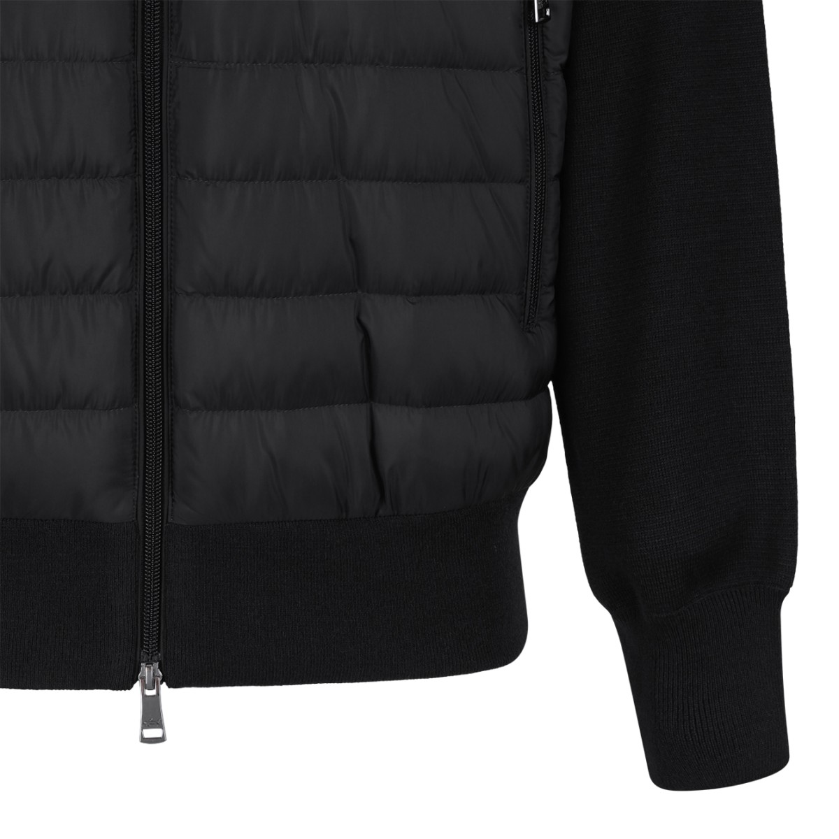 Paul & Shark Navy Hybrid Zip-Up Cardigan.