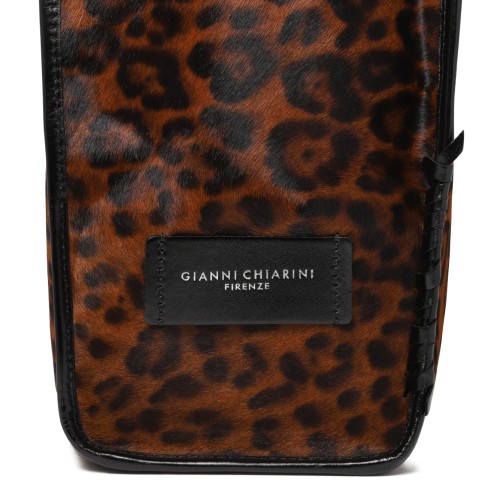 Marcella Leopard Print Shopper Tote Bag.