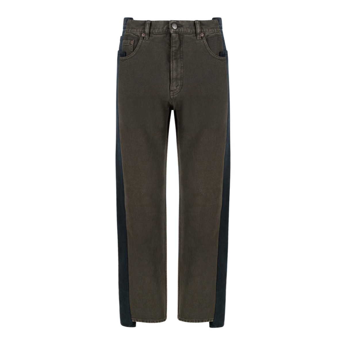 Maison Margiela Grey Straight-Leg Jeans.